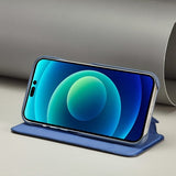 Lc.Imeeke iPhone 14 Pro Max Flip Cover Blå