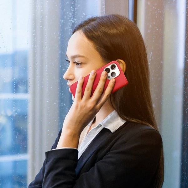 Dux Ducis iPhone 14 Pro Max Cover Hivo Series Rød