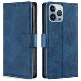 iPhone 14 Pro Max Cover Krokodillemønster Blå