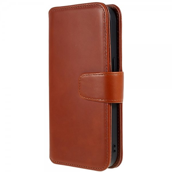 Nordic Covers iPhone 14 Pro Max Etui MagLeather Maple Brown