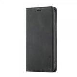 Lc.Imeeke iPhone 14 Pro Max Cover med Kortlomme Flip Sort