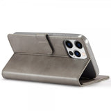 Lc.Imeeke iPhone 14 Pro Max Cover med Kortlomme Standerfunktion Grå