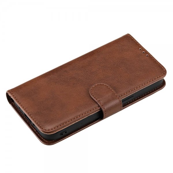iPhone 14 Pro Max Cover med Aftageligt Cover KT Leather Series-3 Brun