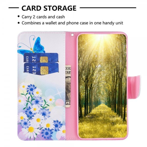 iPhone 14 Pro Max Cover Motiv Sommerfugle og Blomster
