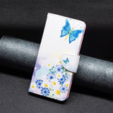 iPhone 14 Pro Max Cover Motiv Sommerfugle og Blomster