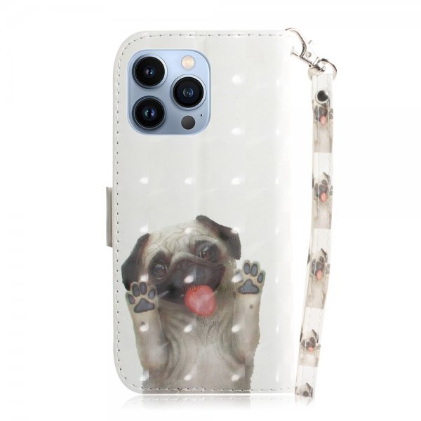 iPhone 14 Pro Max Cover Motiv Mops