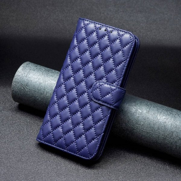 iPhone 14 Pro Max Cover Rombemønster Blå