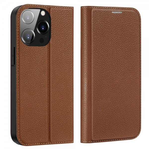 Dux Ducis iPhone 14 Pro Max Cover Skin X2 Series Brun