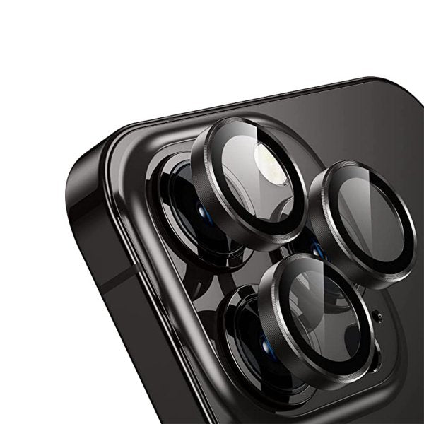iPhone 14 Pro Max Kameralinse med ramme - Space Grey