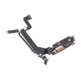 iPhone 14 Pro Max Opladerstik med Flexkabel Original - Guld