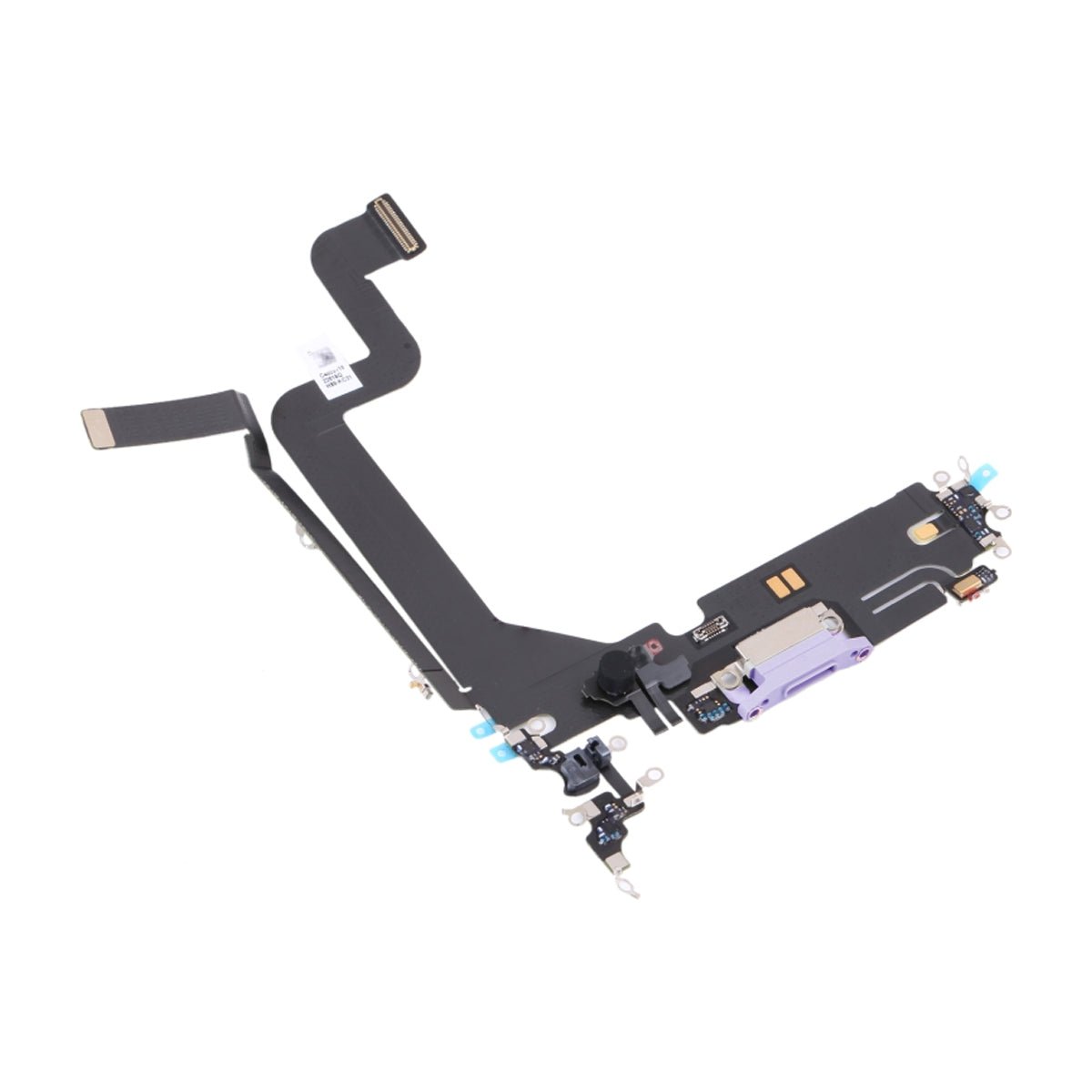 iPhone 14 Pro Max Ladestik med flexkabel Original - Lilla
