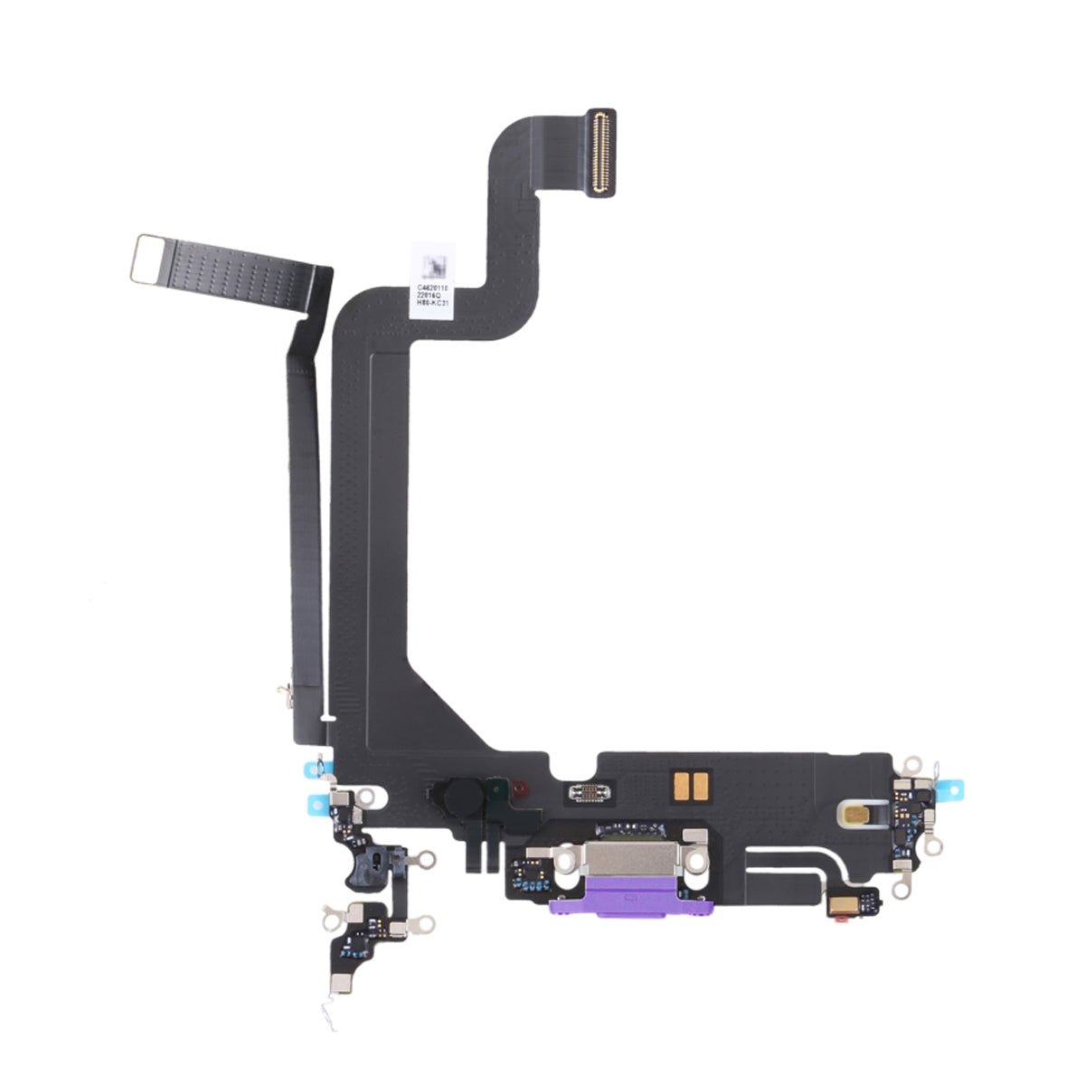 iPhone 14 Pro Max Ladestik med flexkabel Original - Lilla