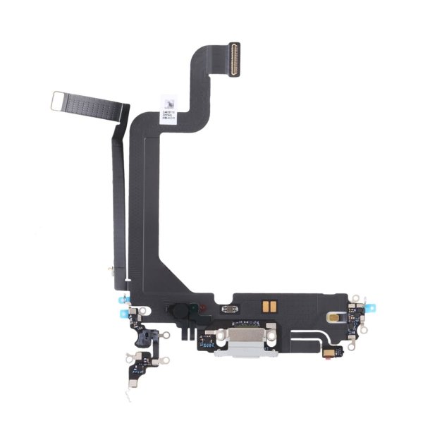 iPhone 14 Pro Max Opladerstik med Flexkabel Original - Hvid