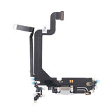 iPhone 14 Pro Max Opladerstik med Flexkabel Original - Hvid