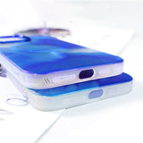 iPhone 14 Pro Max Cover Mønster Abstrakt Blå