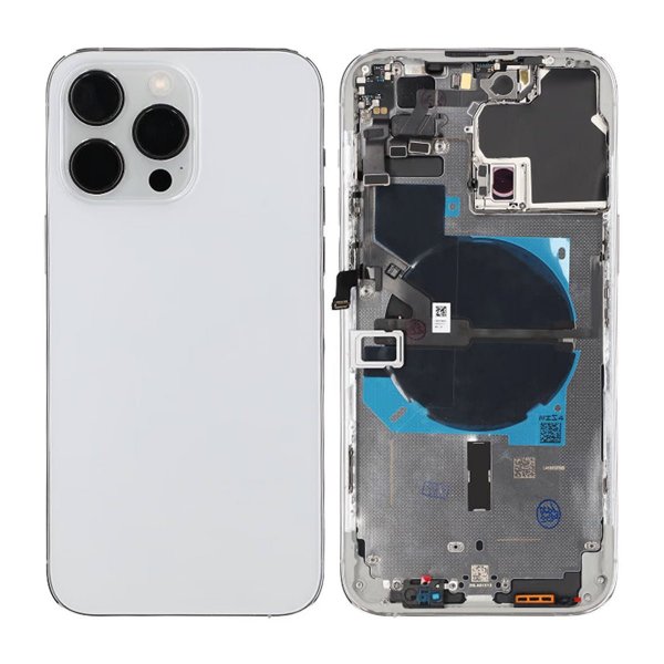 iPhone 14 Pro Max Mellemramme med smådele OEM - Hvid