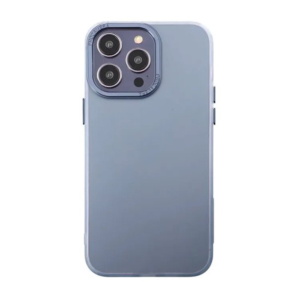 iPhone 14 Pro Max Cover Kameralinse MagSafe Blå