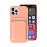 iPhone 14 Pro Max Cover Kortholder Rosa
