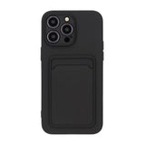 iPhone 14 Pro Max Cover med kortholder Sort