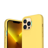 Rvelon iPhone 14 Pro Max Cover Silikone Gul