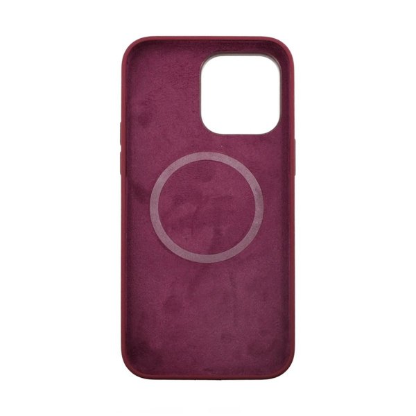 Rvelon iPhone 14 Pro Max Cover Silikone MagSafe Rød