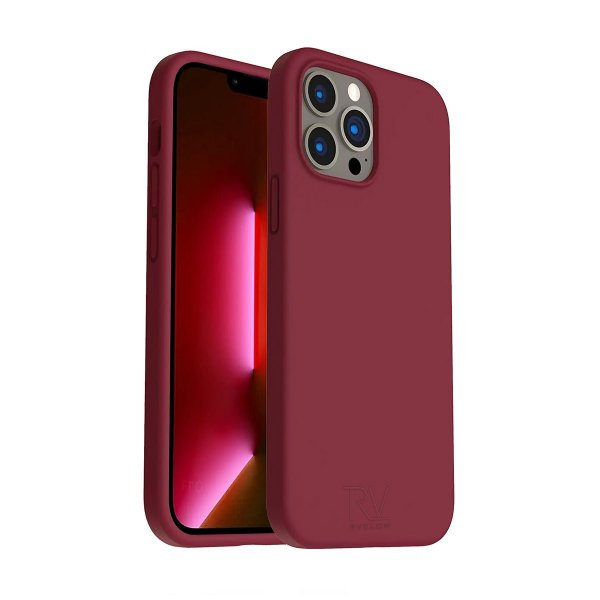 Rvelon iPhone 14 Pro Max Silikone Cover Rød
