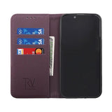 Rvelon iPhone 14 Pro Max Etui Udtrækkeligt Kortrum Lilla