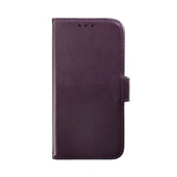 Rvelon iPhone 14 Pro Max Etui Ægte Læder Lilla