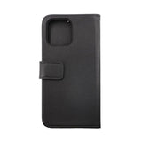Rvelon iPhone 14 Pro Max Etui Ægte Læder Sort