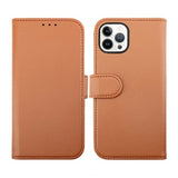 Rvelon iPhone 14 Pro Max Etui Magnetisk Aftageligt Cover Brun