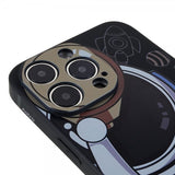 iPhone 14 Pro Max Cover Astronaut Sort Grå