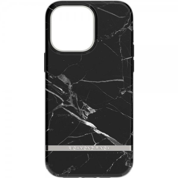 Richmond & Finch iPhone 14 Pro Max Cover Sort Marmor