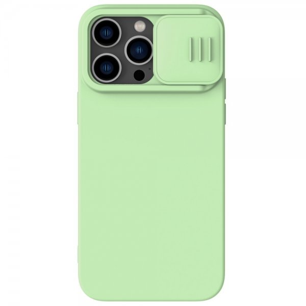 Nillkin iPhone 14 Pro Max Cover CamShield Silky MagSafe Grøn