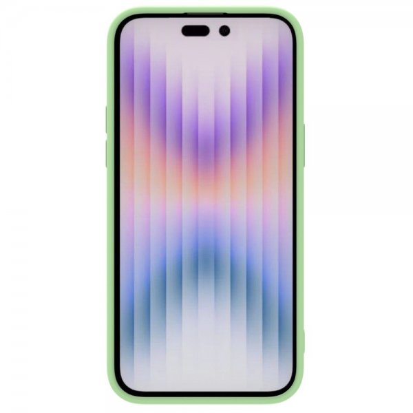 Nillkin iPhone 14 Pro Max Cover CamShield Silky MagSafe Grøn