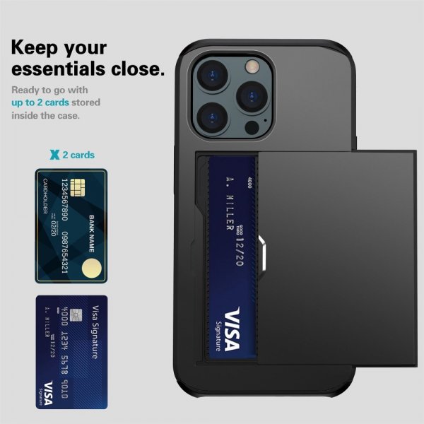 iPhone 14 Pro Max Cover Card Slide Sort