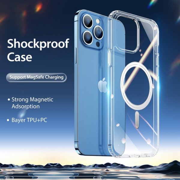 Dux Ducis iPhone 14 Pro Max Cover Clin Series MagSafe Transparent