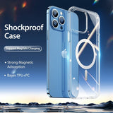 Dux Ducis iPhone 14 Pro Max Cover Clin Series MagSafe Transparent