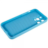 iPhone 14 Pro Max Cover Down Jacket Design Blå