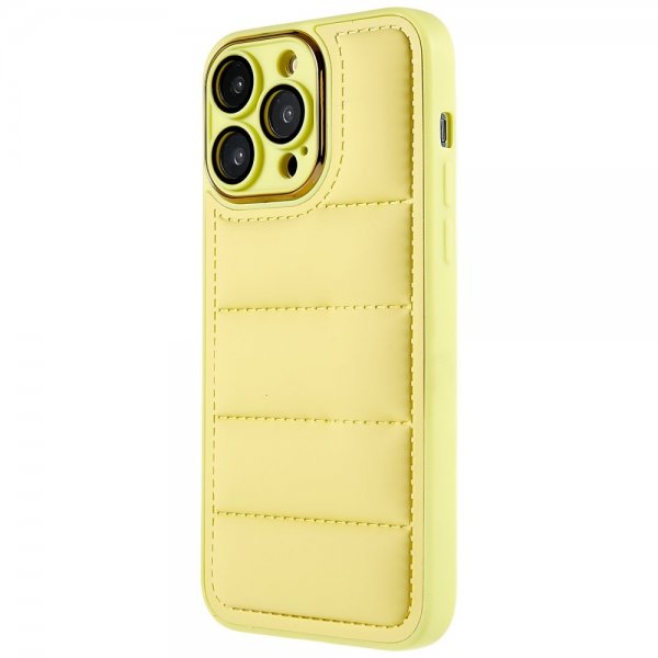 iPhone 14 Pro Max Cover Down Jacket Design Gul