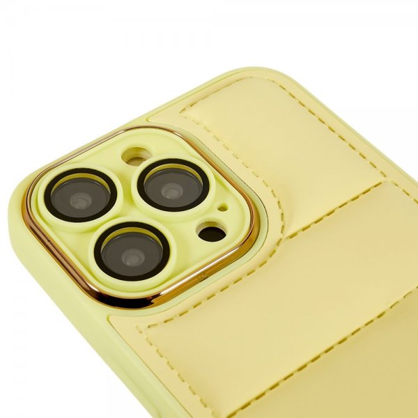 iPhone 14 Pro Max Cover Down Jacket Design Gul