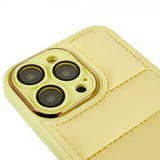 iPhone 14 Pro Max Cover Down Jacket Design Gul