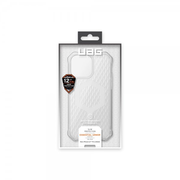 Urban Armor Gear (UAG) iPhone 14 Pro Max Cover Essential Armor MagSafe Frosted Ice