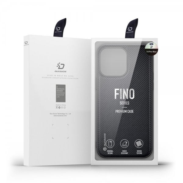 Dux Ducis iPhone 14 Pro Max Cover FINO Series Sort