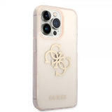 Guess iPhone 14 Pro Max Cover Fuld Glitter Guld