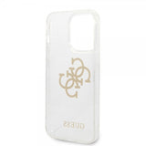 Guess iPhone 14 Pro Max Cover Full Glitter Transparent
