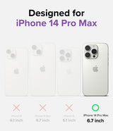 Ringke iPhone 14 Pro Max Cover Fusion Bumper Klar