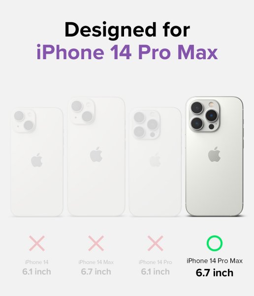 Ringke iPhone 14 Pro Max Cover Fusion Matte Clear
