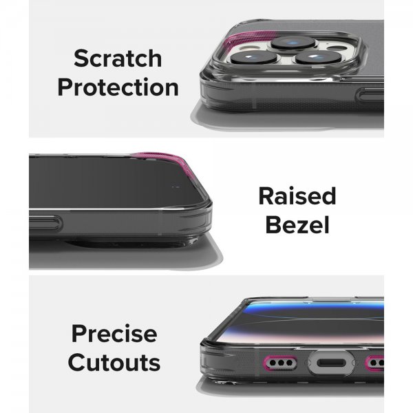 Ringke iPhone 14 Pro Max Cover Fusion Matte Smoke Black