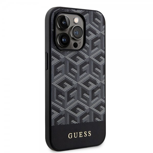 Guess iPhone 14 Pro Max Cover G Cube MagSafe Sort