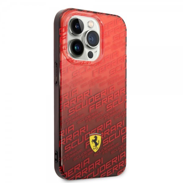 Ferrari iPhone 14 Pro Max Cover Gradient Scuderia Rød